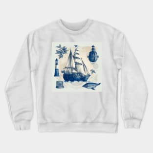 On the high seas III Crewneck Sweatshirt